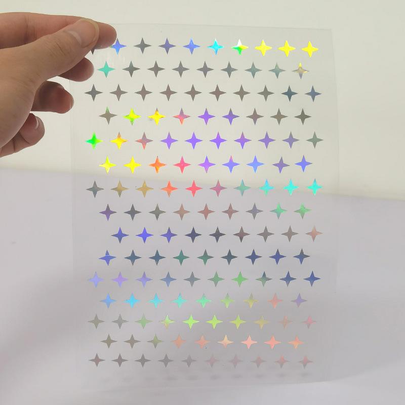 Crystal Love Star Sticker 3D Shiny Three-Dimensional Sticker Phone Notebook Diary DIY Decorative Scrapbook Sticker Girl Gift