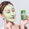 Green Tea Smear-on Solid Mask Cleans Dead Skin Improves Skin Condition Rejuvenates Skin Refreshes Facial Cleansing Mask