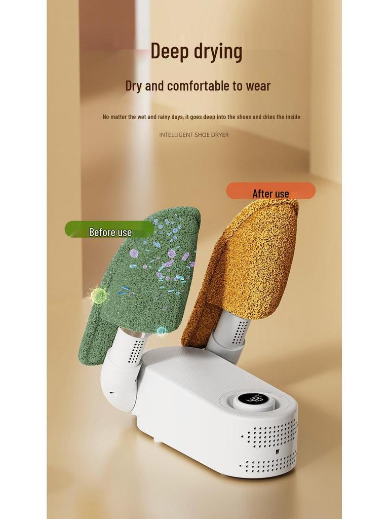 Household Smart Timer Shoe Warmer and Dryer