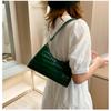 Retro Casual Kadın Tote Omuz Çantaları Kadın Deri Düz Renk Çanta Moda Çanta için