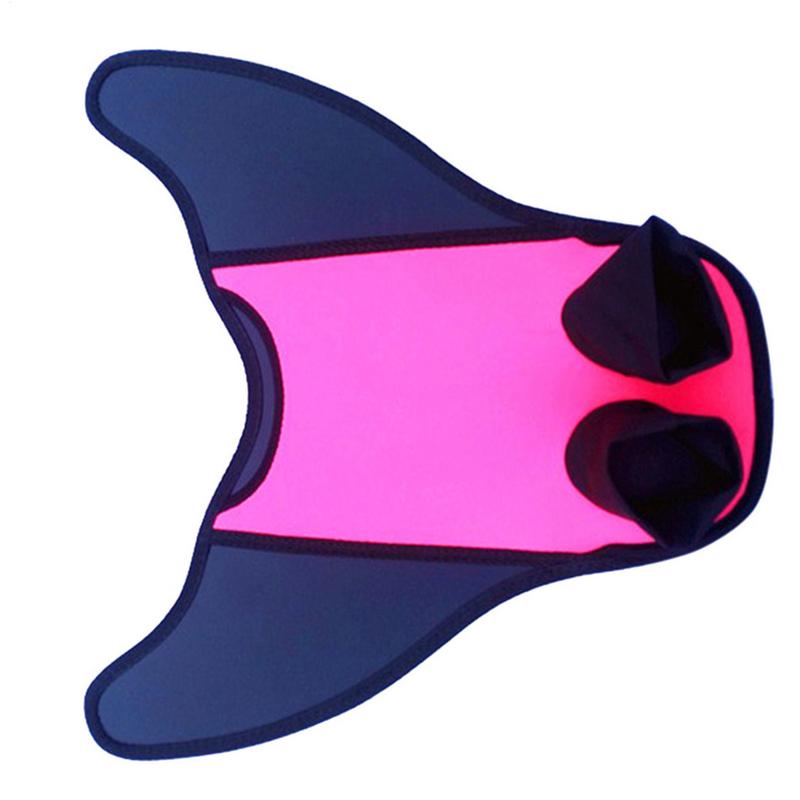 Swimming Training Double-foot Fins Short Blade Swimming Fins Flippers Swim Fin Swimming Flippers For Snorkeling Diving Equipment