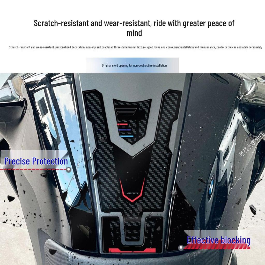 Compatible with BMW F900R (2017-2026) Epoxy Fuel Tank Anti-Scratch, Anti-Rub Sticker