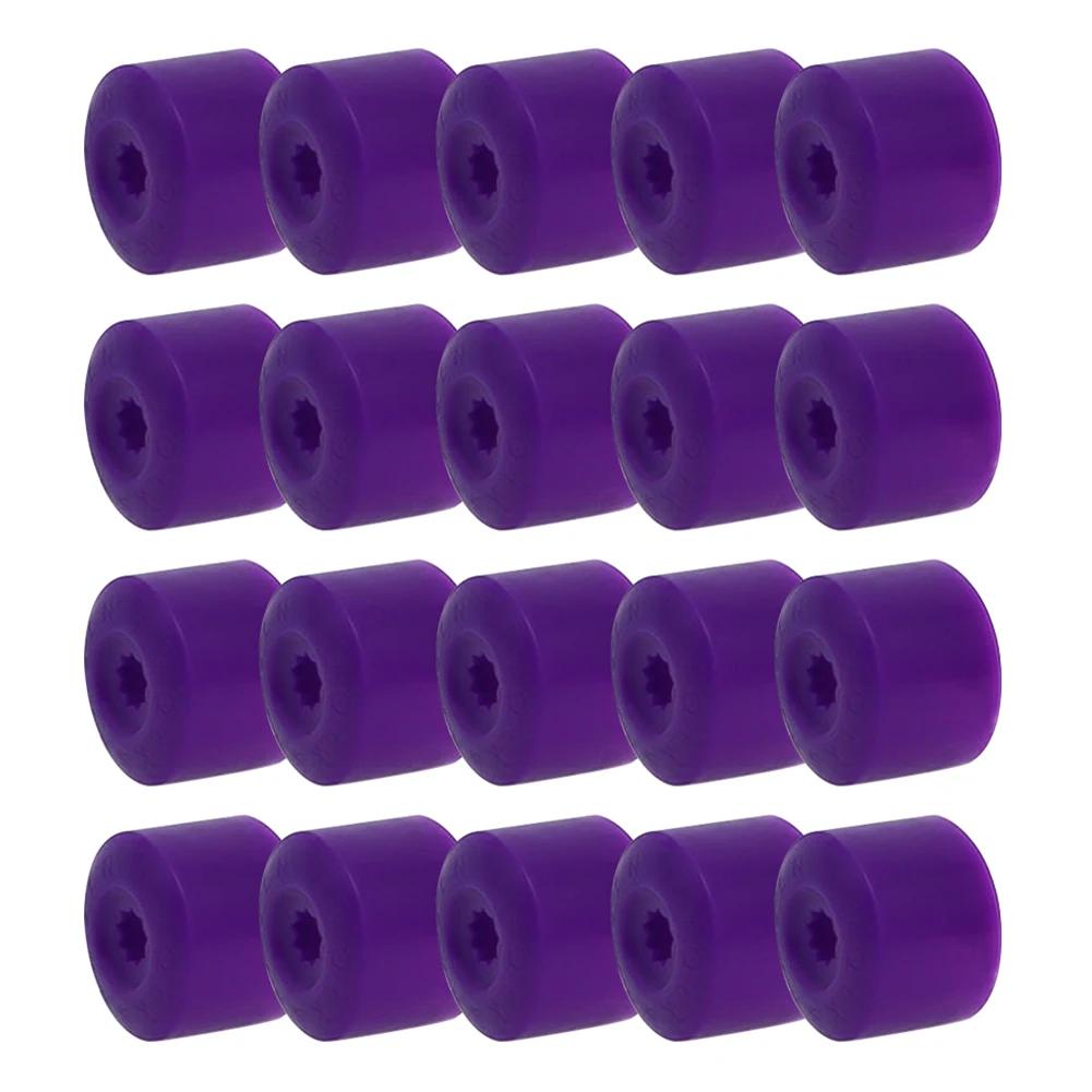 20Pcs 17mm Car Wheel Cover Hub Nut Bolt Covers Cap for Volkswagen VW Golf MK4 Auto Tyre Screws Exterior Protection Accessories