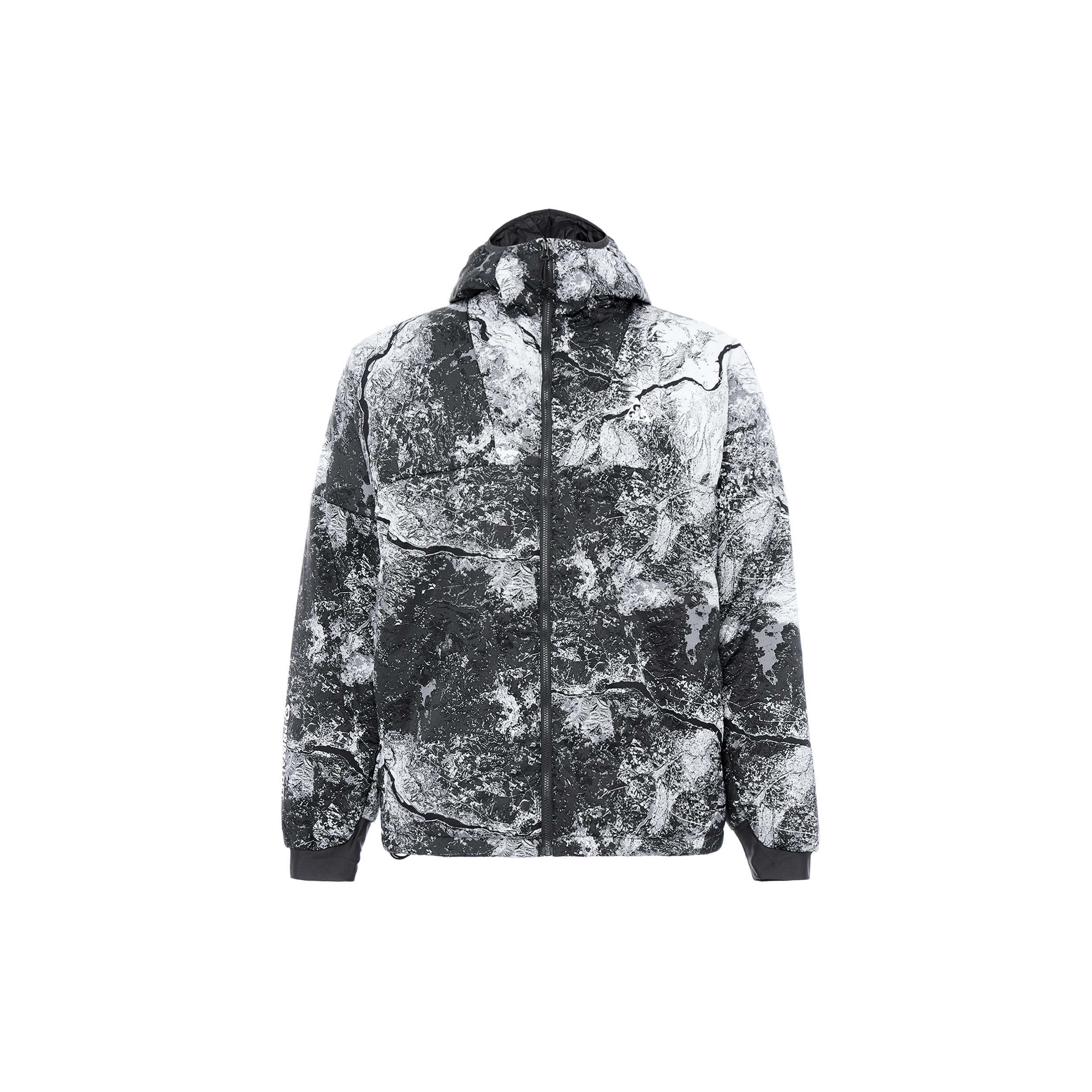 Nike ACG Rope de Dope Therma-FIT ADV Allover Print Jacket Asia Sizing Anthracite White Men s FN7114-060 M