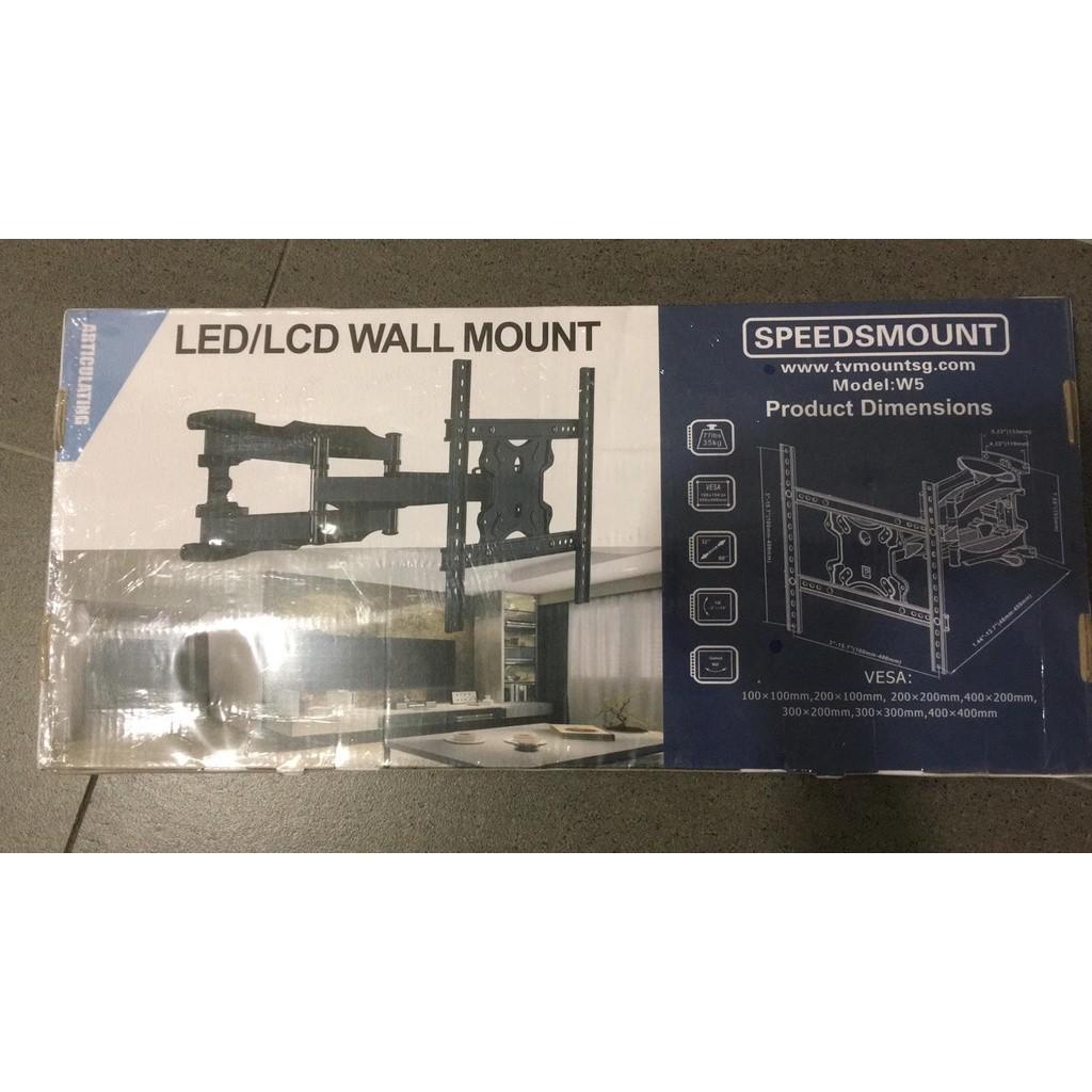 TV Bracket Wal Mount Full Motion Swivel TV Wall Mount Bracket for 40-85 Inch