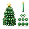 Christmas Theme Party Balloons Decorations Green Christmas Tree Foil Balloon Merry Xmas Party Supplies 2025 New Year Party Decor