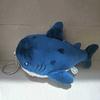 Cute Cartoon Stuffed Plush Shark Pendant Key Chain Ring Doll Toys For Kids Gifts