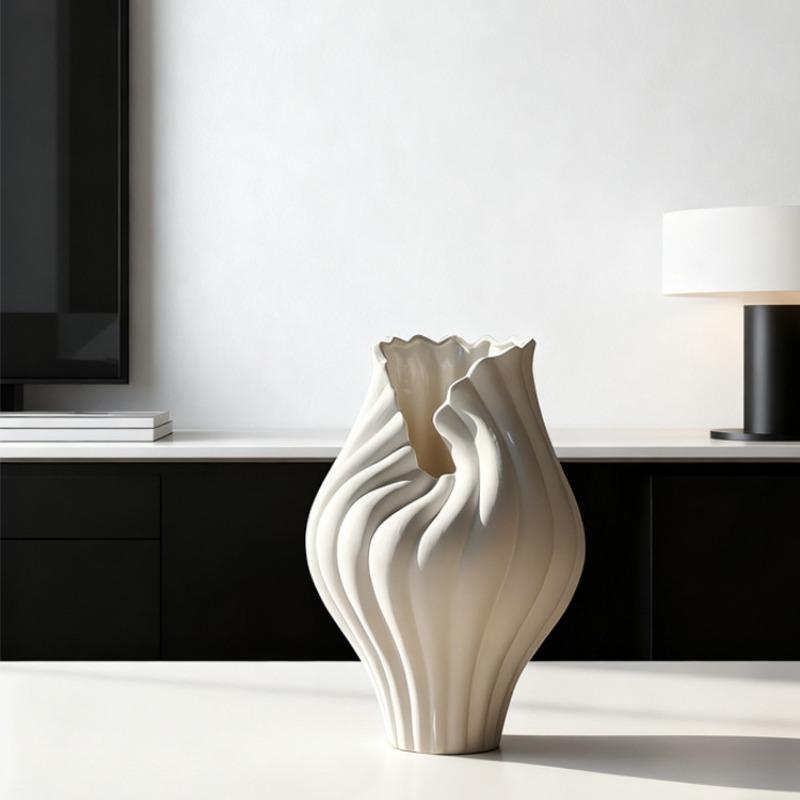 Handmade Vase Desktop Decoration Vases Living Room Storage Flower Bottle Entrance Hall Desktop Modern Art Flower Container