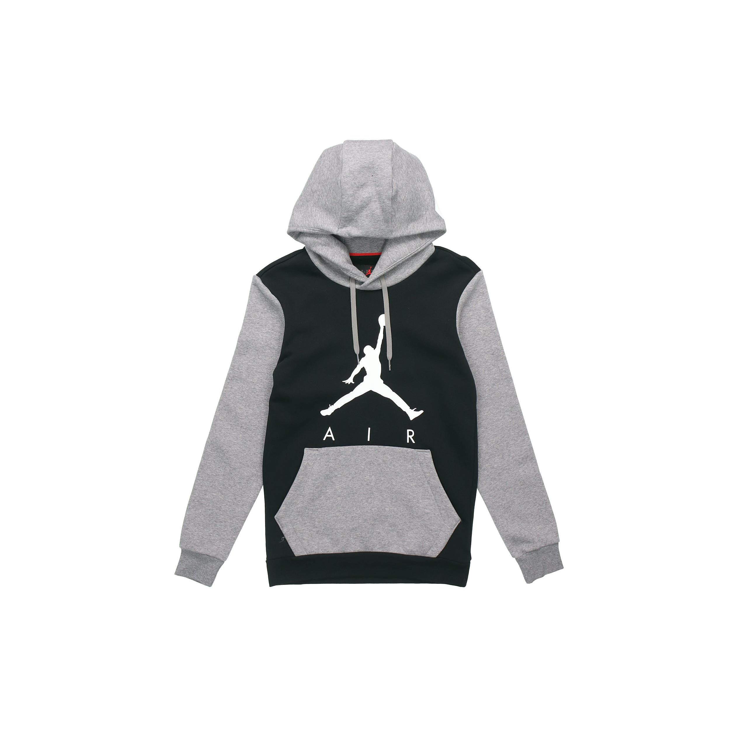 Jordan Jumpman Air Sweatshirt Men s Gray Black CK1349-010 XXXL