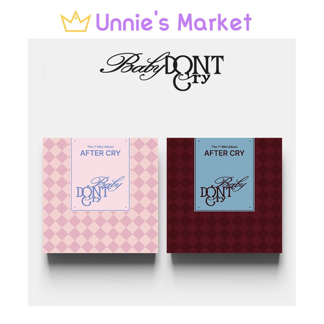 

[Pre-order] Baby DONT Cry [AFTER CRY] The 1st Mini Album (Pink ver. / Red ver.) + Free Gift Random ver.