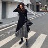 Autumn/Winter Large Size Women's Knitted Skirt Elastic Waist Knitted A-line Skirt