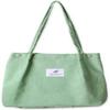 Bikasun Large Crossbody Bag for Women, Canvas Tote Bag, Shopper Bag, Work School Shopping Beach Bag, Multi-Pocket Shoulder Bag