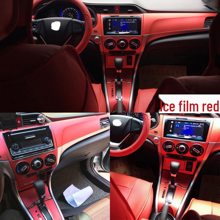 13-18 Lingpai Interior Carbon Fiber Gear Console Anti-Scratch Film