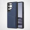 Full Coverage PU Leather Phone Case With Card Slot Holder Kickstand Compatible With Galaxy S25ultra S24 Ultra, Wireless Charging