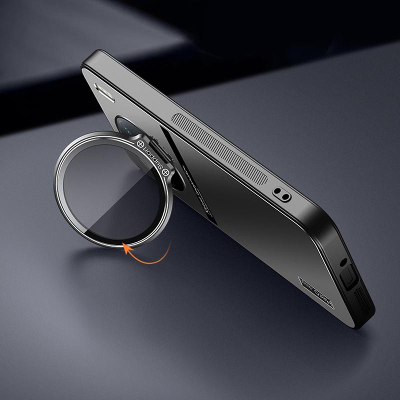 For Vivo X90 Pro 5G Case Slim-Fit TPU+PC Cover with Lens Kickstand