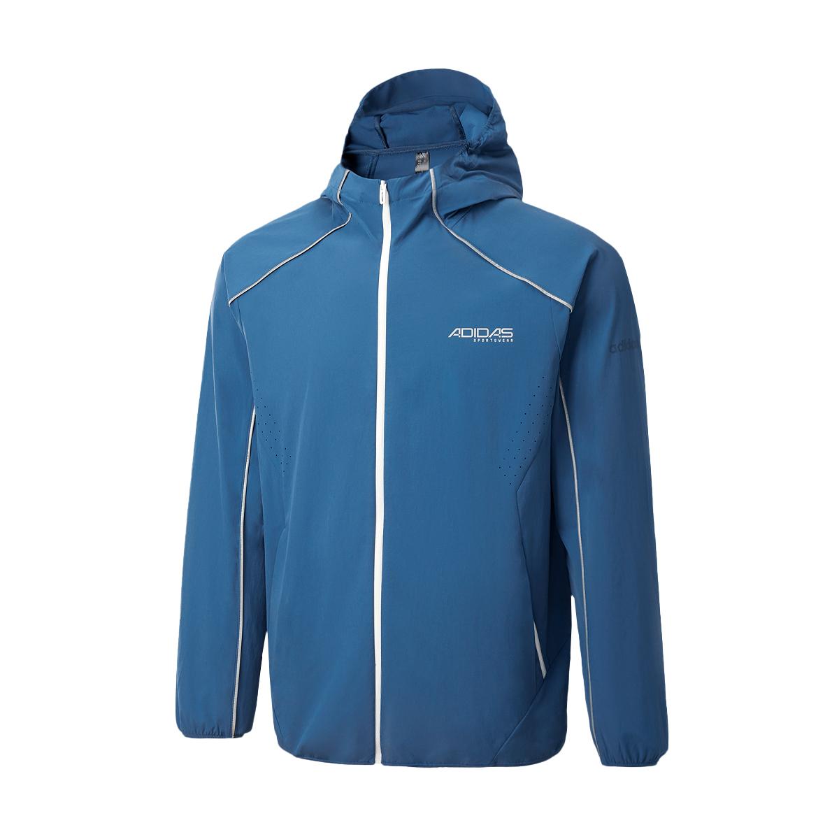 Adidas Hooded Zipper Comfortable Long Sleeve Jacket Men jackets KQ5300 XL