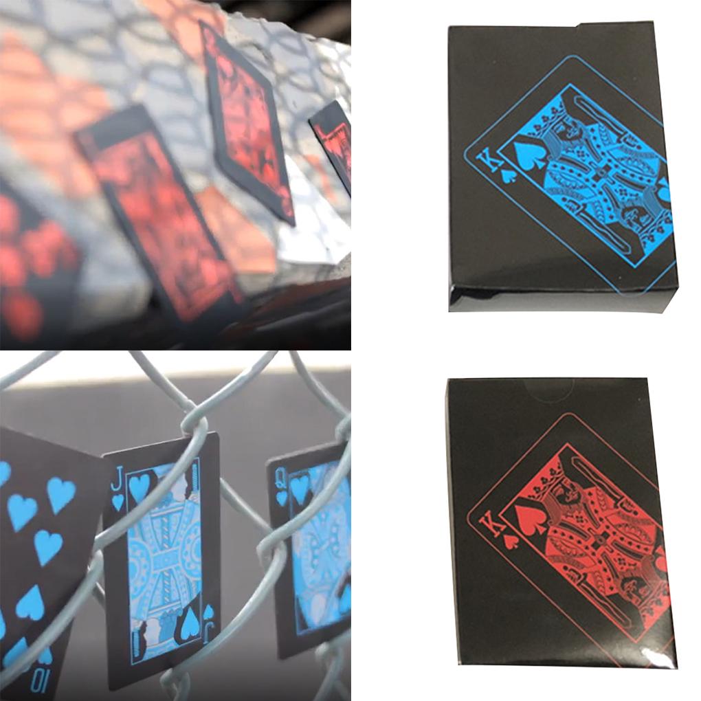 54 pezzi/set Carte da Gioco Impermeabili Gioco da Tavolo Intrattenimento per Feste Standard