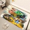 1pc The Wizard of Oz Print Area Rug - Soft, Washable Non-Slip Indoor Mat, Living Room, Home Office Decorative Rug,Office Decorative