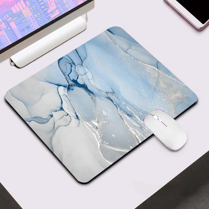 Fashion Marble Mousepad Computer New Square MousePads Small Keyboard Pad Mouse Mats Gamer Soft Office Carpet Desktop Table Mat