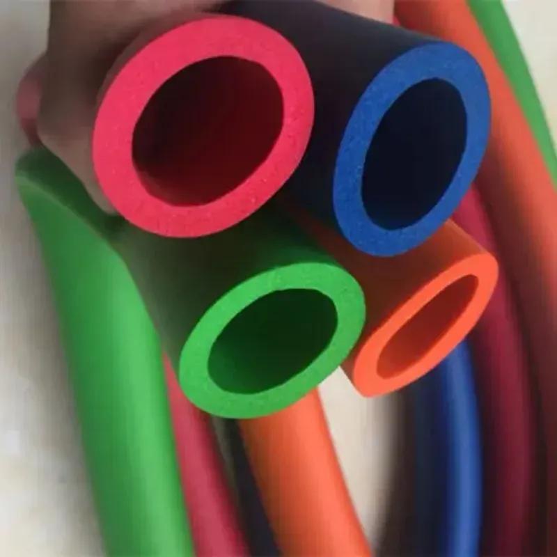 1M Fitness Equipment Handle Bars Thermal Insulation Pipe Sponge Foam Rubber Tube Black 6mm/10mm13mm/16mm/18mm(Inner Diameter)