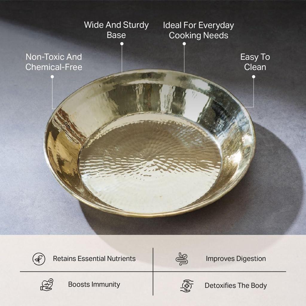 Brass Plate Paraat (36 Cm), Brass Paraat, P-TAL