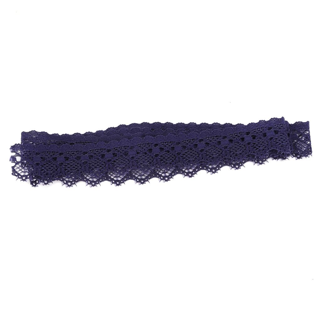 Purple Exquisite Pattern Lace Ribbon Simple Lace Trim DIY Sewing Craft 10 Yards 2cm Width