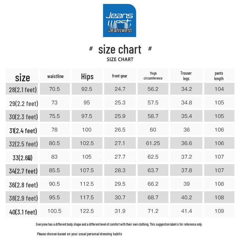 JEANSWEST Men's Straight Fit Stretch Jeans