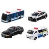 TAKARA TOMY Tomica Gift Set: Patrol Tomica Town! Tomica Police Vehicle Set (Miniature Car Toy) Ages 3 and Up