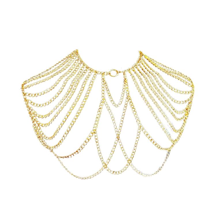 

Персонализированная цепочка на тело Стильные кисточки Наплечное ожерелье Модные украшения для ночного клуба Аксессуары с кисточками для ночной жизни