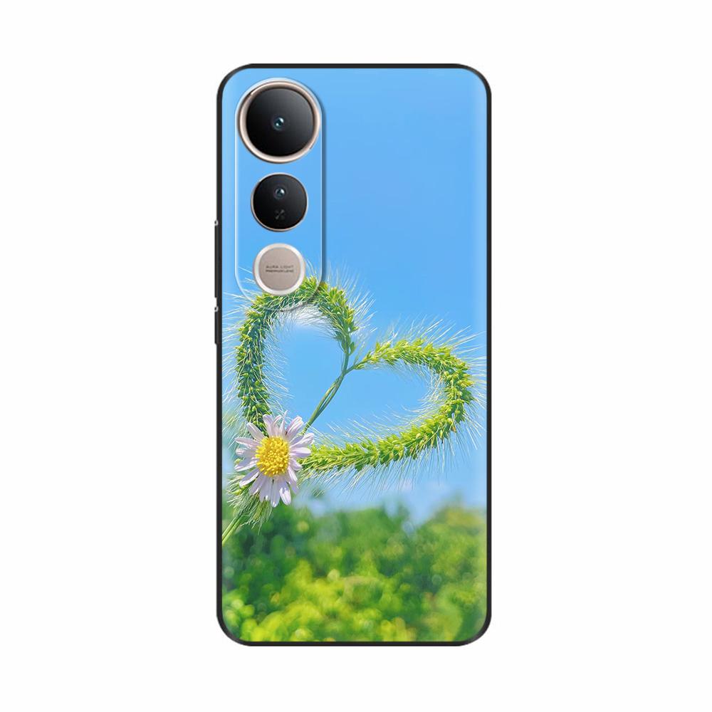 For Vivo V50 Lite 5G 4G Case Fashion Flower Soft High Quality Housing For Vivo V50Lite 4G Back Cover Colorful Phone Casing Funda