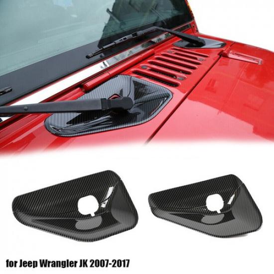 Декоративная крышка основания дворника лобового стекла для Jeep Wrangler JK 2007-2017 Аксессуары