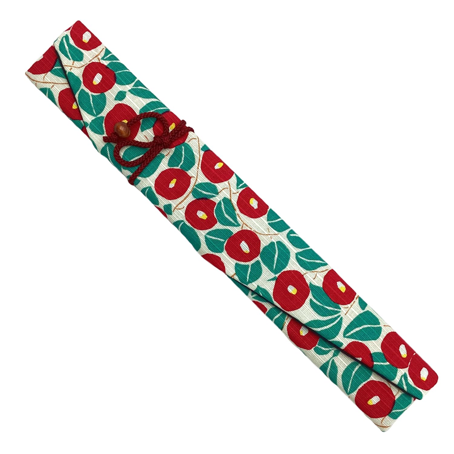 

Kyosuke cotton chopstick 26 x 4 cutlery Yumeji camellia Japanese Japanese-made case/wrapping cloth, cm, case, design, pattern.