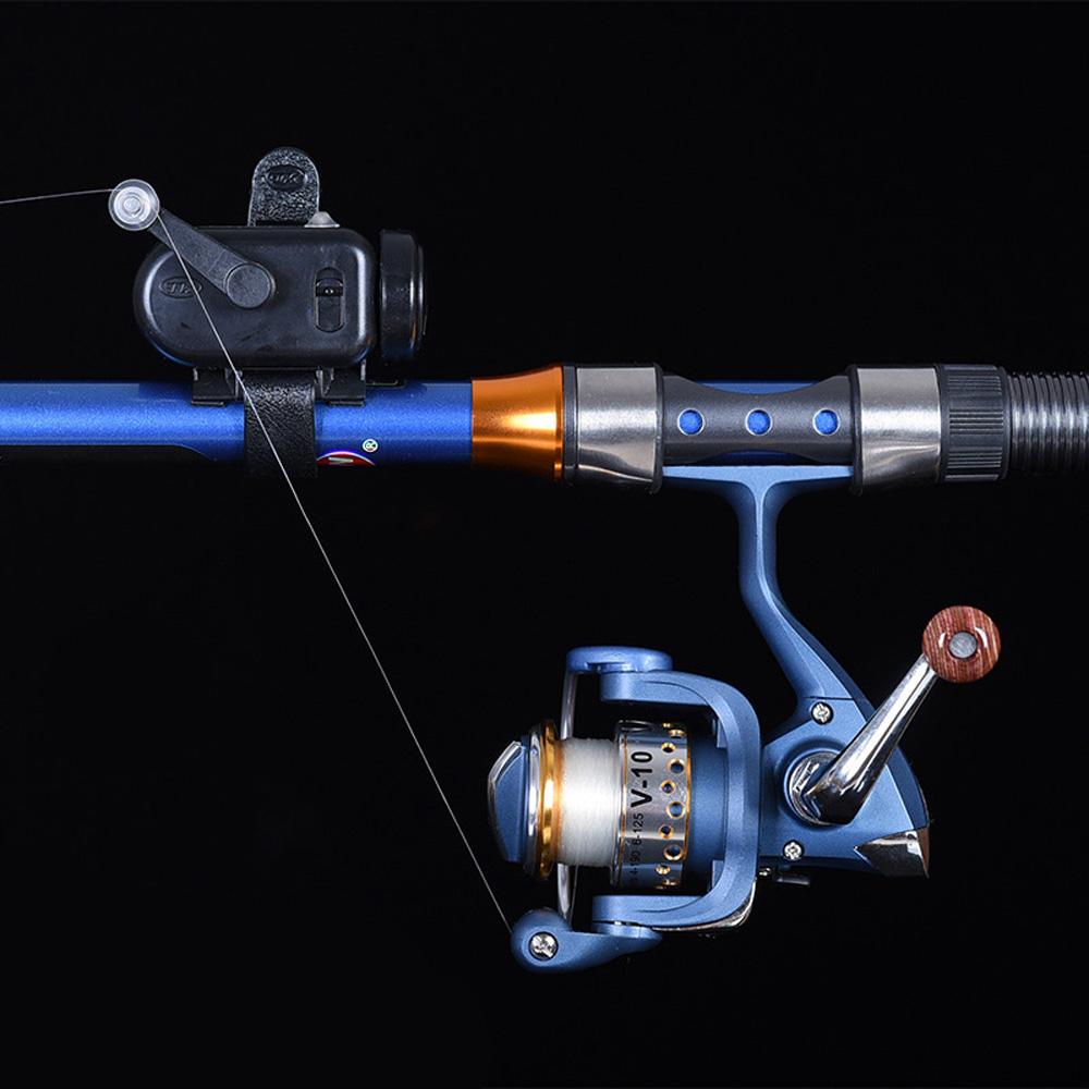 Set de alarmă inteligentă pentru mușcături de pescuit la crap, wireless, cu indicator sonor LED, 2 dimensiuni