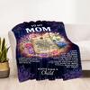 Mother's Day Love Letter Blanket Suitable for sofas,travel, living rooms also a good gift for friends and family Suitable for all seasons.
