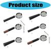 Heat Resistant Ergonomic Coffee Machine Portafilter 58mm Replacement Handle Metal Texture for E61 Series Models
