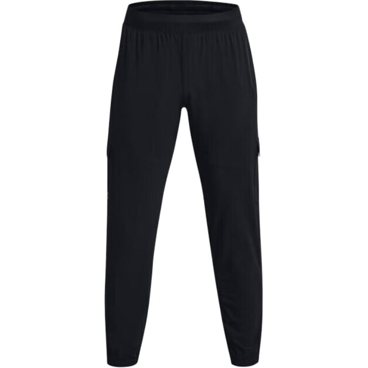 Under Armour Solid Stretch Training Knit Pants Men Bottoms Black 1380358-001