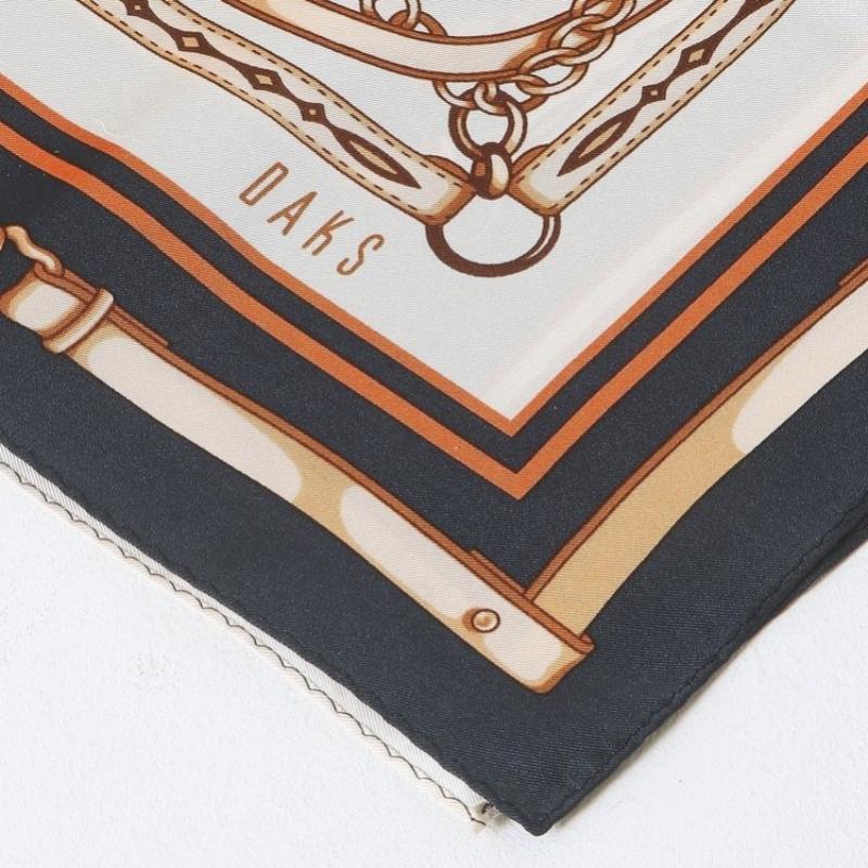 Daks Navy Dd Chain Scarf   Ring Set Dcsc6e701n2