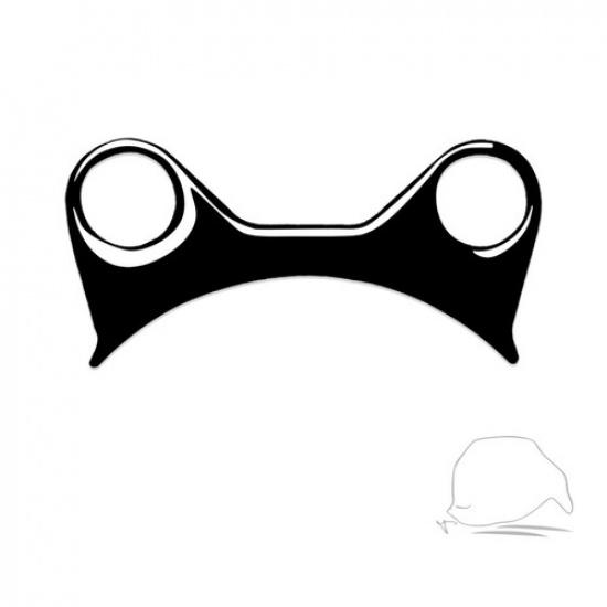Piano Black Gear Shift Panel Decal Sticker Cover For Nissan 370Z Z34 2009-
