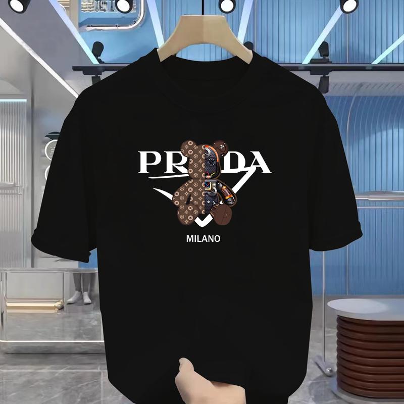 T-shirt da uomo di lusso con stampa di lettere T-shirt a maniche corte abbigliamento da uomo di alta qualità streetwear
