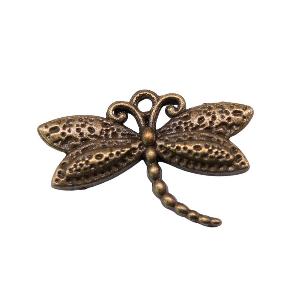 Dragonfly Charms Vintage Alloy Pendants For Insect Themed Handmade Jewelry Supplies