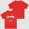 Smile Cars McQueen Unisex T-shirt Gift for Couple Cotton Tops Tees Short Sleeve Clothing Streetwear Oversized Unisex