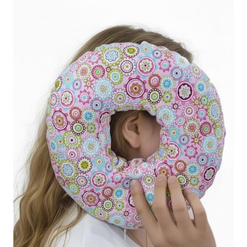 SELECOCO Side Sleeping Pillow, Ear Piercing Pillow, Ear Guard, Ear Pain Relief
