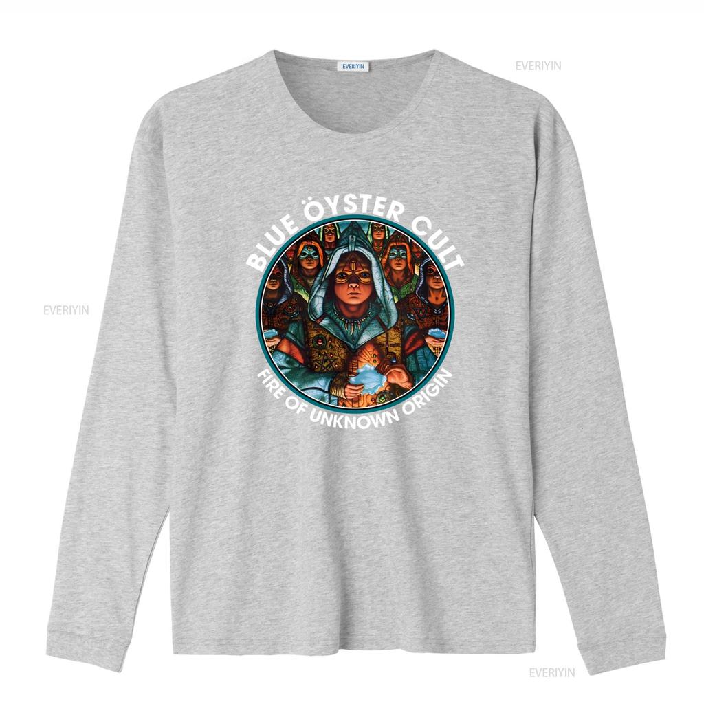 Blue Oyster Cult Fire Of Unknown Origin Cotton T Shirt S 5XL Vintage Washed Comfortable Designer Clothes Casual Unisex
