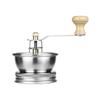 Ручна кавомолка з нержавіючої сталі Ручний привід Регульовані налаштування Інструменти для помелу кавових зерен Для домашнього використання