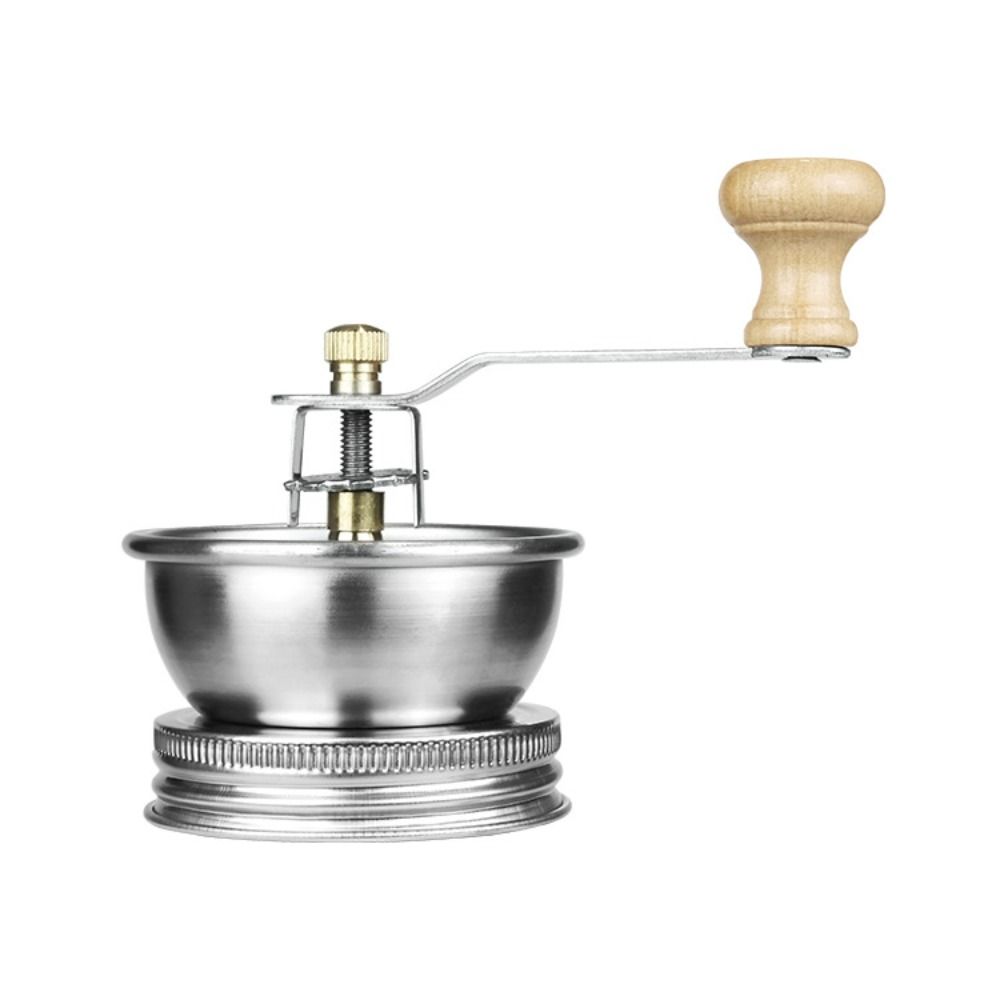 Ручна кавомолка з нержавіючої сталі Ручний привід Регульовані налаштування Інструменти для помелу кавових зерен Для домашнього використання