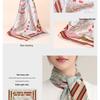 65cm Mulberry Silk Women's Professional Scarf - Digital Print, High-Grade Square Gift Scarf