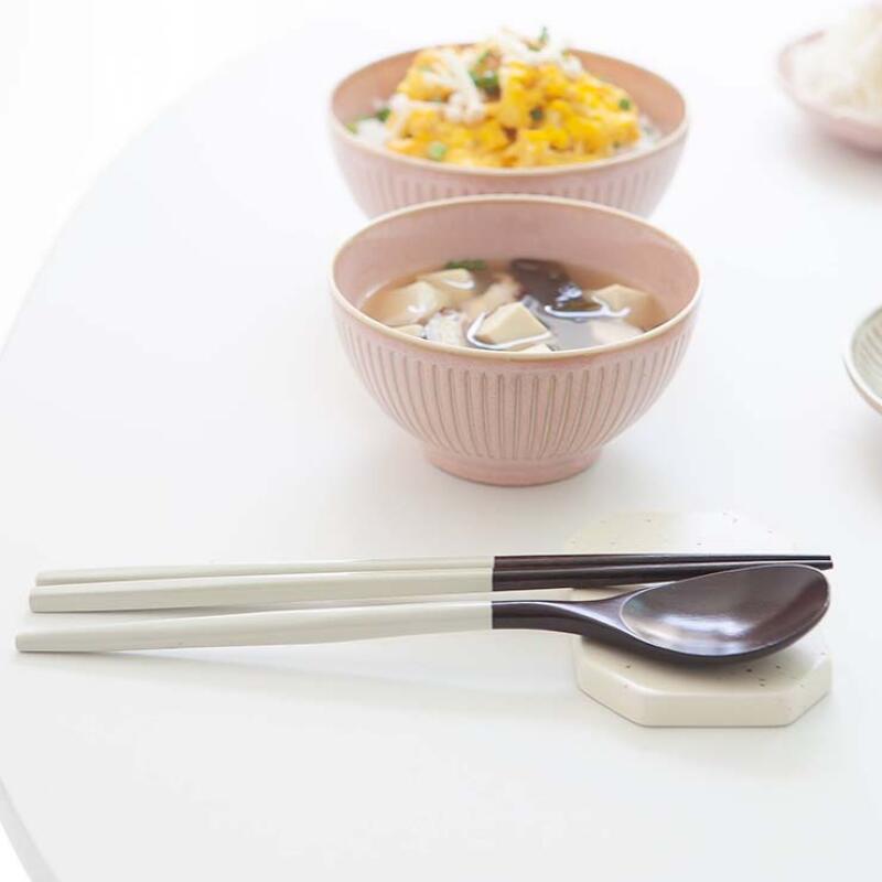 

Nicott Wood Color Cutlery Set light gray