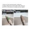 4pcs Textured Rolling Pin Assorted Pattern Dough Rolling Pin Clay Texture Roller  Baking