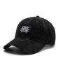EIGHTVOLUME Ev Metal Logo Suede Basic Ball Cap (Black)