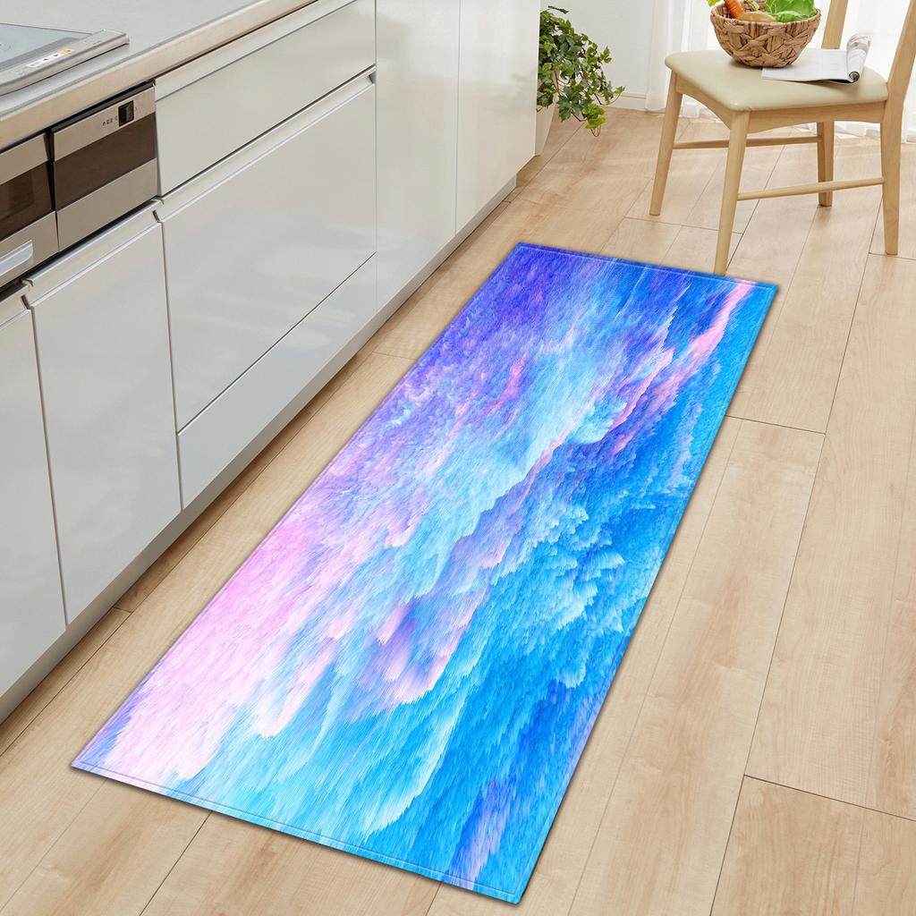 Kitchen Strip Gradual Change Floor Mat Doormat Carpet Floor Mat